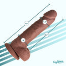 EASY RIDERS 7" DILDO DARK