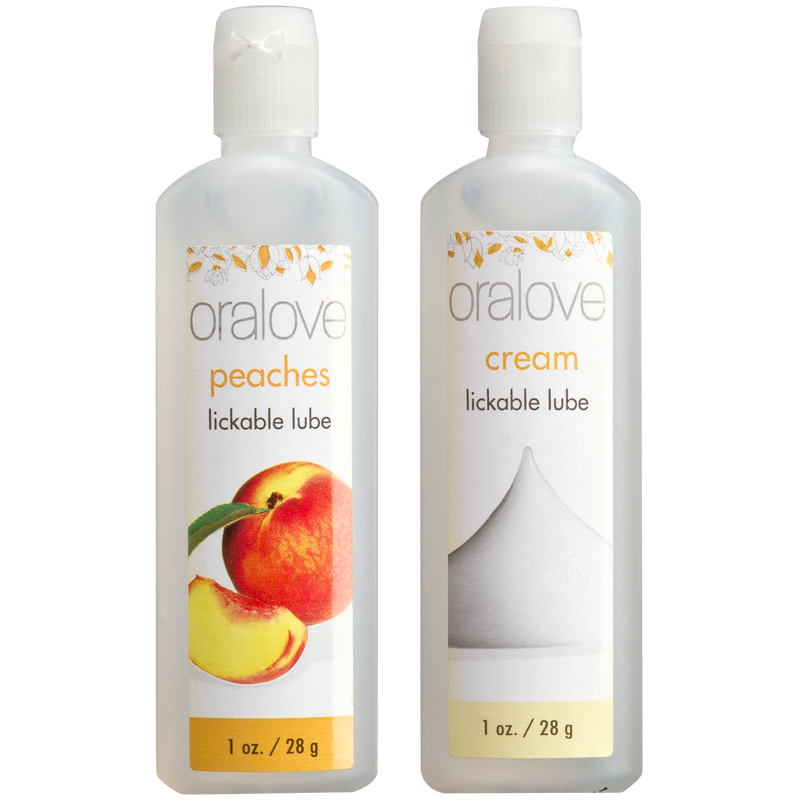 ORALOVE PEACHES & CREAM DUO 1OZ EACH
