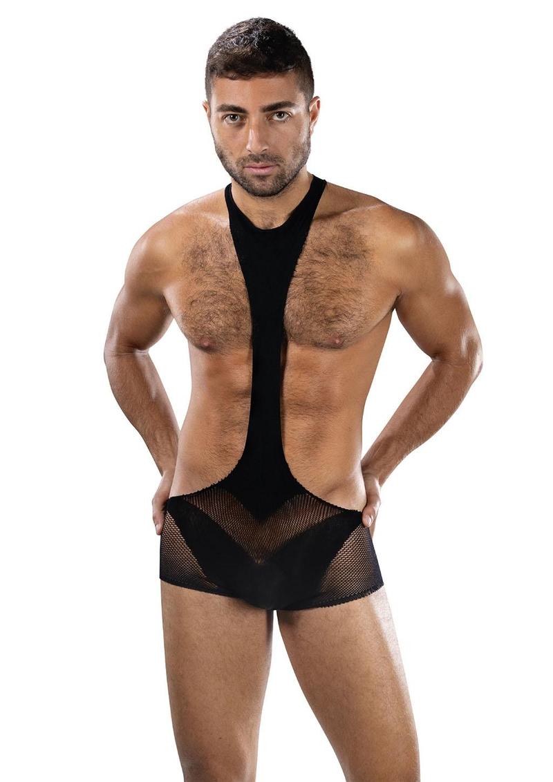 ENVY SLING BODYSUIT BLACK O/S