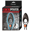 C**KPOWER VIBRATING RING W/ADJUSTABLE C**K TIE BLACK