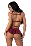 LUST IRIS BURGUNDY L/XL