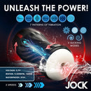 JOCK SUCKING & VIBRATING MASTURBATOR