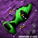 CREATURE C*CKS EYE OF SPAWN VIBRATING & SQUIRMING BUTT PLUG