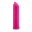 Pink Iconic Bullet standing upright, showing its angled tip