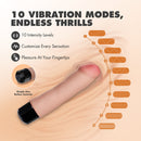 DR SKIN DR AVERY 7.5" VIBRATING DILDO