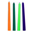 MASTER SERIES GLOW IN THE DARK DRIP CANDLES 4CT