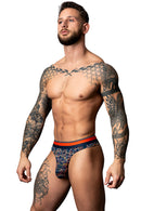 SO COMFY THONG ORANGE & NAVY S/M