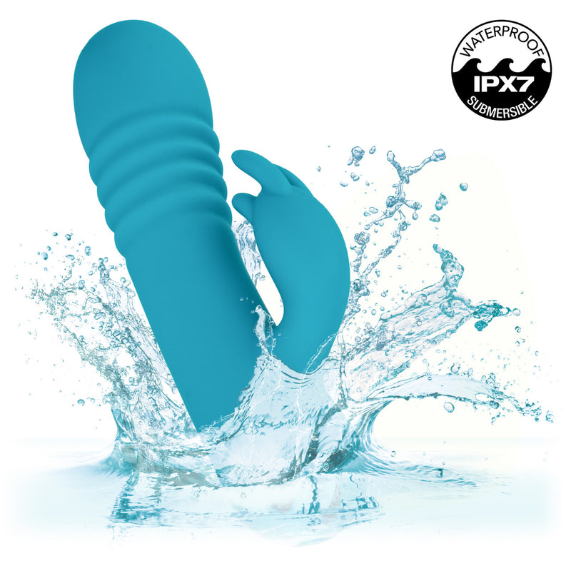 CHUBBY THRUSTING TICKLER RABBIT BLUE