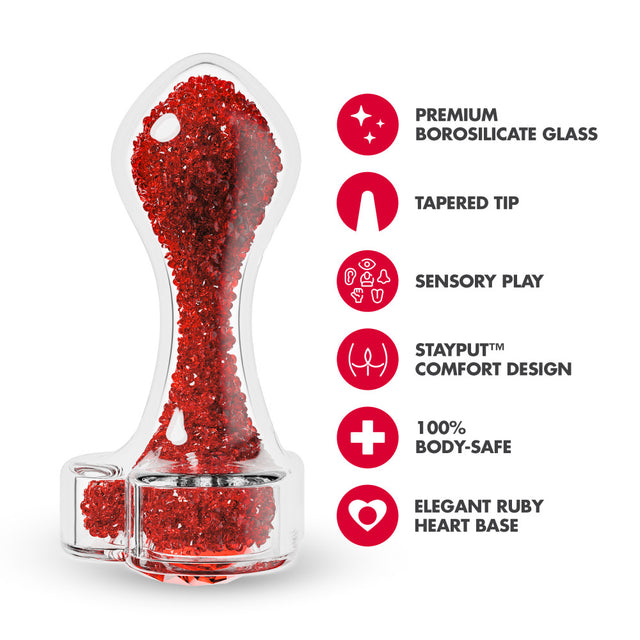OH MY GEM LUSTRE PLUG RED