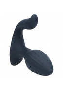 LEVELZ VIBRATING & ROTATING ANAL PLUG WITH BALL STIMULATOR BLACK