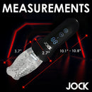 JOCK SPINNING, THRUSTING & VIBRATING MASTURBATOR