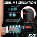 JOCK SUCKING & VIBRATING MASTURBATOR