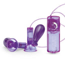 LUX FETISH REMOTE CONTROL VIBRATING NIPPLE SUCKERS