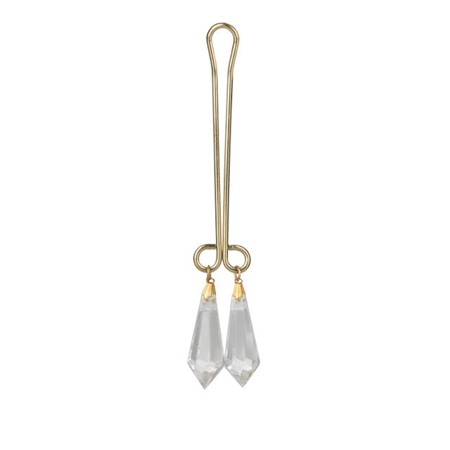 NIPPLE PLAY NON-PIERCING CRYSTAL CLITORAL JEWELRY