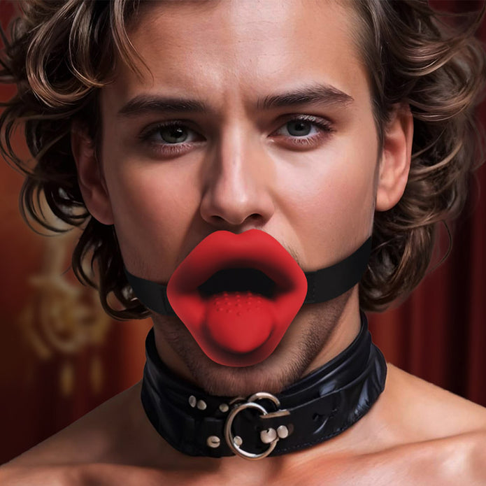 MASTER SERIES VIBRATING SISSY MOUTH GAG