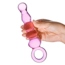 GLAS 7.5" QUINTESSENCE BEADED ANAL SLIDER