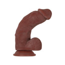 REAL SUPPLE POSEABLE GIRTHY DILDO 8.5" LIGHT