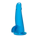 BLUE LINE 5.75" SUCTION CUP DILDO WITH BALLS