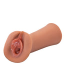 WET P*SSIES SELF LUBRCATING STROKER JUICY SNATCH TAN