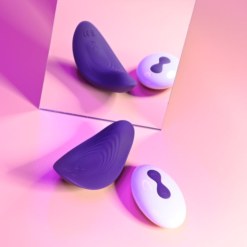 PLAYBOY OUR LITTLE SECRET PANTY VIBE PURPLE