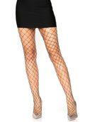 LUREX INDUSTRIAL NET TIGHTS BLACK O/S