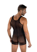 ENVY DIAMOND KNIGHT ROMPER BLACK O/S