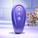 2 BECOME 1 PURPLE STRAPLESS STRAPON WITH REMOTE