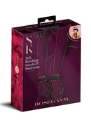 SECRET KISSES CUFFS WITH SATIN BLINDFOLD