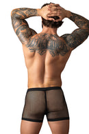 FISHNET SHORTS BLACK LARGE