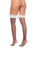 MAID FISHNET THIGH HIGH O/S