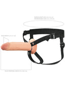 FANTASY EXTENSIONS ELITE 8" HOLLOW STRAP ON LIGHT