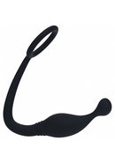 LEVELZ RING WITH PROSTATE STIMULATOR SMALL BLACK