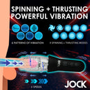 JOCK SPINNING, THRUSTING & VIBRATING MASTURBATOR