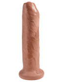 KING C*CK 7" UNCUT DILDO TAN