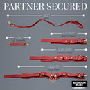 BEDROOM BLISS LOVERS RESTRAINT SET RED