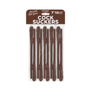 C*CK SUCKERS 10CT BROWN STRAWS