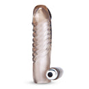 BLUE INE 5.25" VIBRATING PENIS ENHANCING SLEEVE