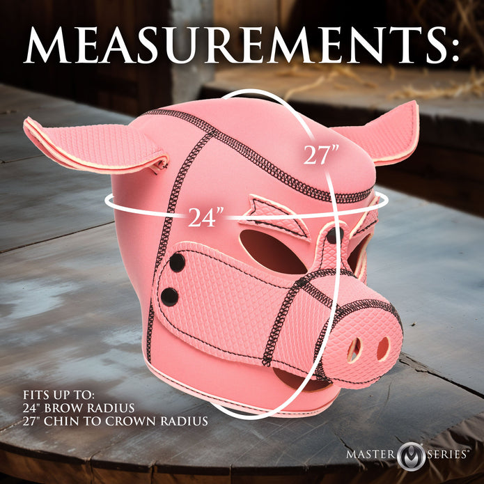 MASTER SERIES SWINE PIGGY HOOD