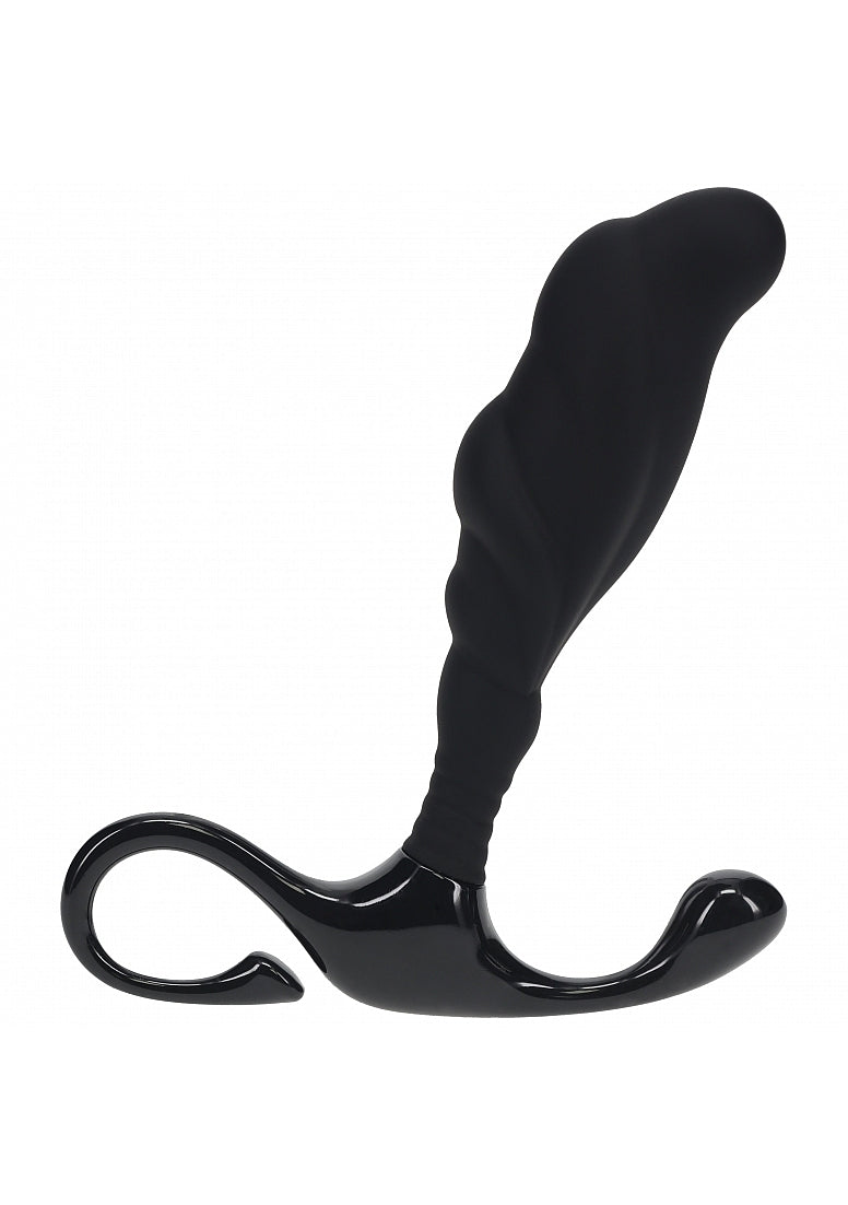 LEVELZ RIPPLED HARD LOOP MASSAGER LARGE BLACK