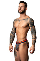 SO COMFY JOCK NAVY & ORANGE L/XL