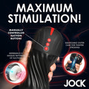 JOCK SUCKING & VIBRATING MASTURBATOR