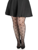 LOVE STRUCK HEART NET RIGHTS BLACK Q/S