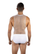 ENVY FULL EFFECT FISHNET 2PC WHITE O/S