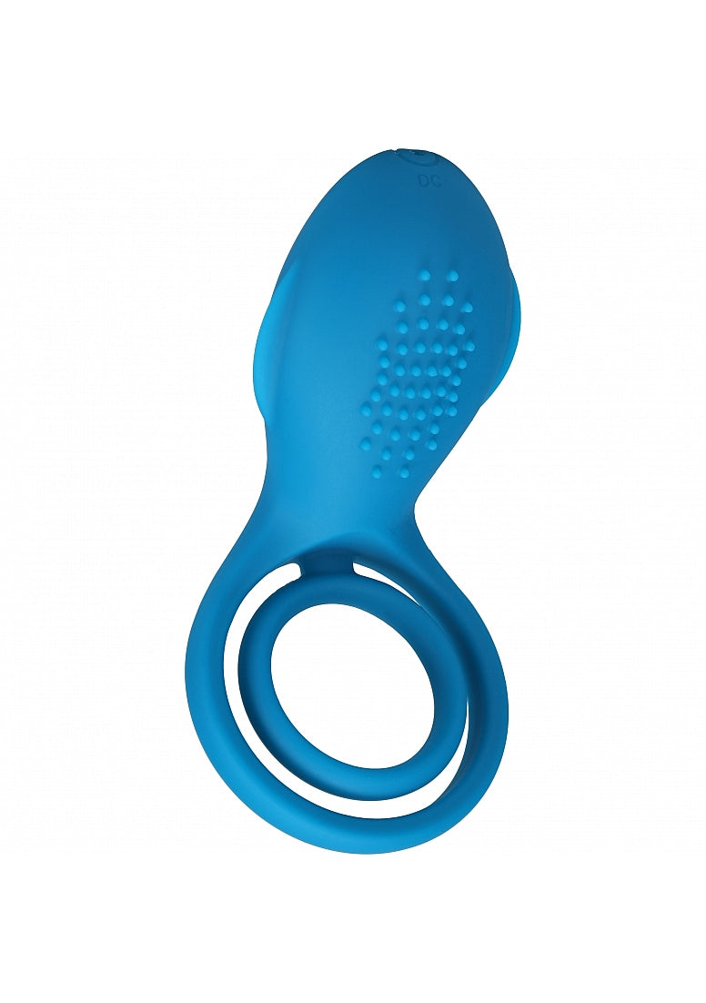 LEVELZ VIBRATING C&B RING WITH WINGS TEAL