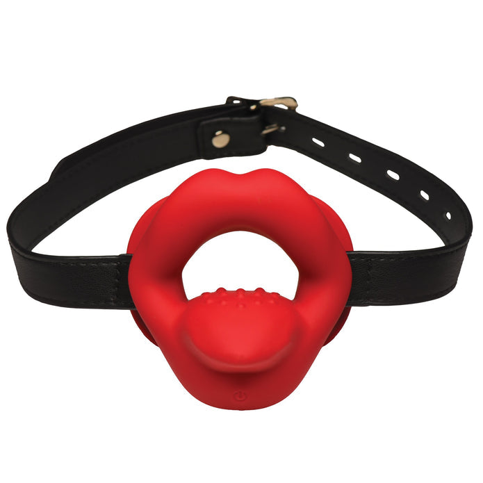 MASTER SERIES VIBRATING SISSY MOUTH GAG