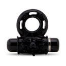 NU SENSUELLE ULTRA FLEX VIBRATING RING BLACK
