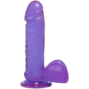 CRYSTAL JELLIES REALISTIC C*CK 7" PURPLE