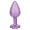 AMETHYST HEART ANAL PLUG PURPLE LARGE