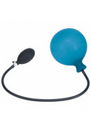 LEVELZ RIBBED INFLATABLE ANAL PLUG TEAL