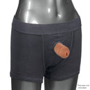 5" STAND TO PEE PACKING PENIS BROWN